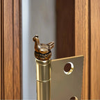 1Pc Festival Decorations Bronze Door Hinges Animal Designs As Well As Magnetic Cabinets And Decorative Statues for Home Offices