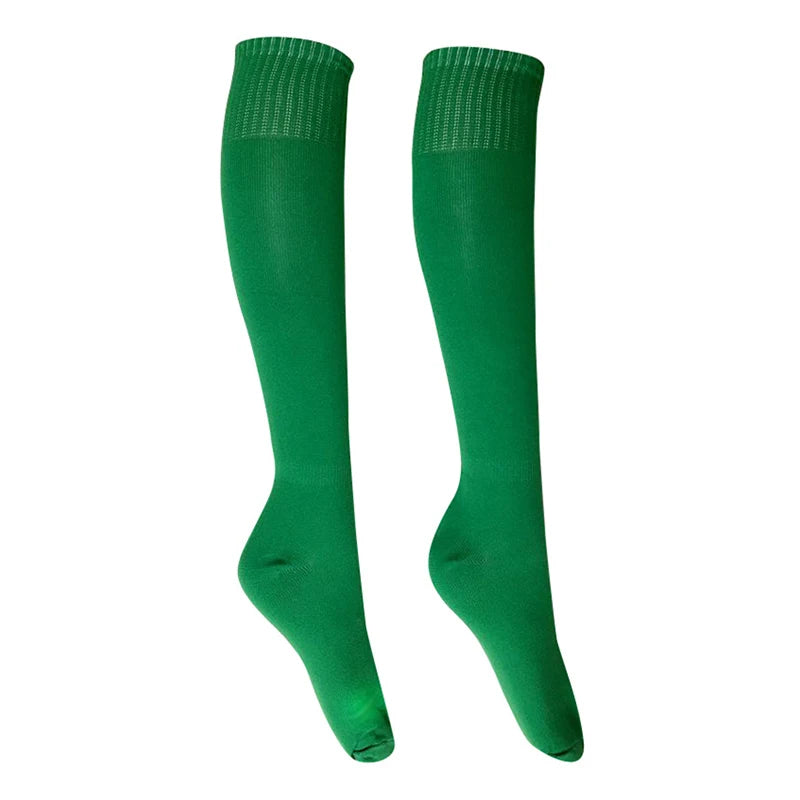 Outdoor Sports Soccer Socks Rugby Breathable Socks Knee  Volleyball Baseball Hockey Adult Long Socks