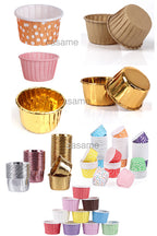 50 pcs Small Mini Pack Muffins Cup Paper Cupcake Wrappers Baking Cups Cases Muffin Boxes DIY Cake Tools Kitchen Baking Supplies