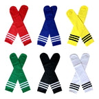 New Football Sports Socks Long Knee Cotton Spandex Kids Legging Stockings Soccer Baseball Ankle Children Socks Hot Sale