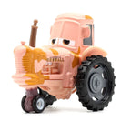 #NEW Children Car Pixar Cars 2 3 Lightning McQueen Fillmore Frank 1：55 Metal Model Racing Car Toy Children's Birthday Gift