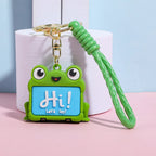 Disney Toy Story Figure Keyring Woody Buzz Alien Smarty Pants Car Keychain Cute Doll Pendant Birthday Christmas Gift for Kids
