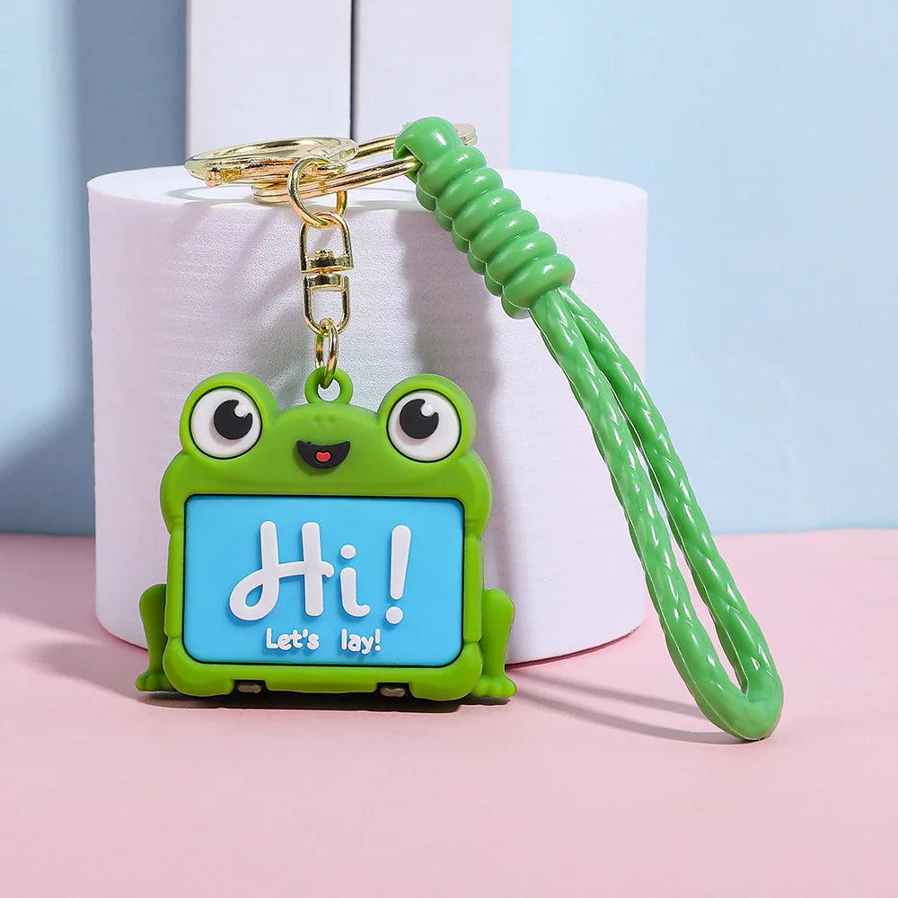 Disney Toy Story Figure Keyring Woody Buzz Alien Smarty Pants Car Keychain Cute Doll Pendant Birthday Christmas Gift for Kids