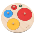 Montessori Puzzle Toys Wooden Geometric Sorting Game