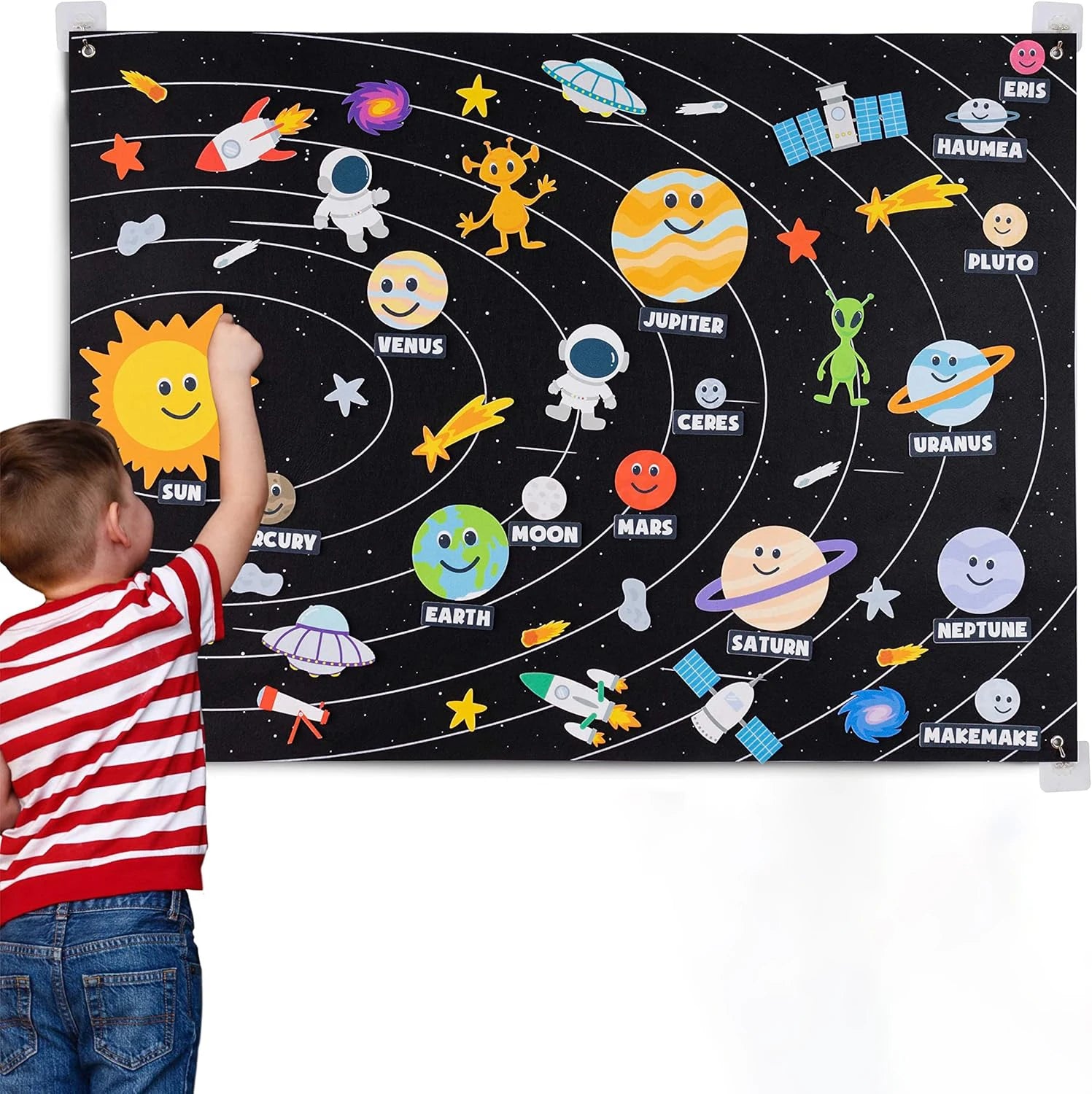 Zoo Animals Felt Story Board Montessori Learning Toy