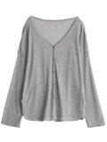CHIC VEN Women's Cardigan New V-neck Long Sleeved Female Shirt Female Jumpers Sun Protection Woman Top Spring Summer 2026