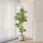 78-140cm Large Artificial Tree Real Touch Palm Tree Plastic Nandina Leaves Faux Tall Bamboo Plants For Home Garden Office Decor