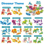 Party Favors for Kids Animals Building Block Toy for Goodie Bag Stuffers Classroom Student Prizes Birthday Gifts for Boys Girls