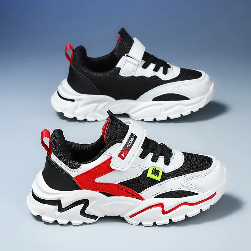 Boys Summer Mesh Sneakers Breathable Running Sports Shoes Kids