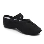 Canvas Ballet Shoes Split Sole Dance Slippers for Kids Adults