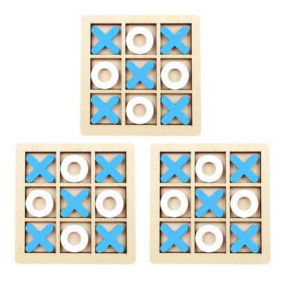 Montessori Wooden Mini Chess Puzzle Game – Brain Training Toy for Kids