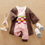 Baby Girl Boy Costume Anime Clothes Newborn Romper Infant Luffy Akatsuki Vegeta Cosplay Jumpsuit Toddler Halloween Costume 0-18M