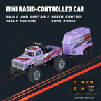 New RC Car MINI Alloy 1/64 Remote Control Car Convenient to Carry 60 Minutes of Work Time Children's Gifts Electronic Toys