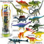 Miniature Lion Shark Horse Dinosaur Animals Model Set Action Figures Figurine Zoo Cute Education Kids Puzzle Toy Birthday Gift