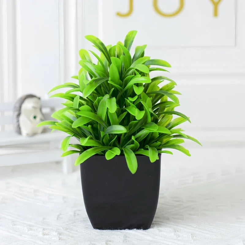 1pc Artificial Green Plants, Home Greening, Outdoor Gardens, Office Decoration, Birthday, Wedding and Party Scene Decorations