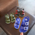 Kids Closed Toe Sandals Lightweight Beach Shoes for Children