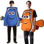 Find Nemo Clownfish Cospaly Costume Adult Anime Nemo And Dory Clown Fish Cosplay Halloween Christmas Party Funny Sponge Costume