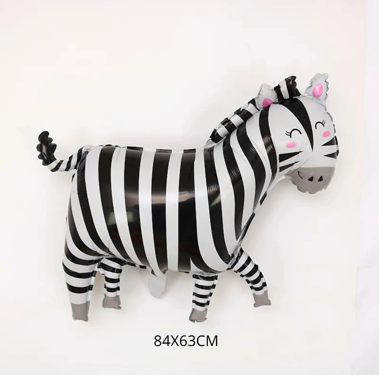 New Cartoon Animal Theme Foil Balloon Jungle Safari Forest Lion Rabbit Kids Birthday Decoration Supplies Elephant Giraffe Baloon