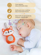 Baby White Noise & Lullaby Sound Machine,Baby Sound Machine,Portable Baby Soother, Stroll & Go, Owl,Portable White Noise Machine