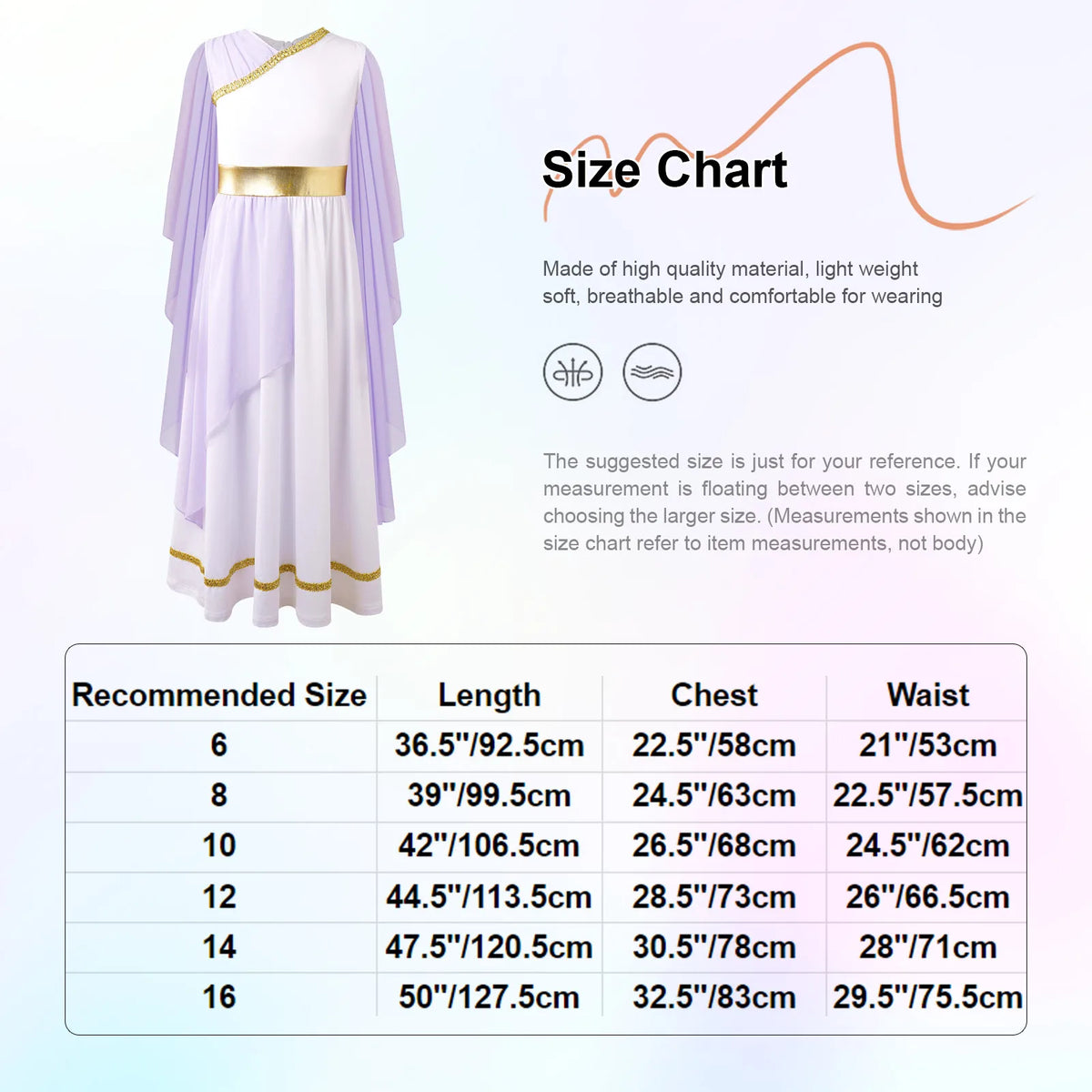 Girls Athena Costume Greek Princess Dress Ancient Greece Roman Toga with Laurel Headwear Halloween Carnival Cosplay Outfits Sets