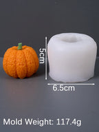 Autumn Candle Silicone Mold DIY Handmade Lemon Cinnamon Star Anise Nuts Pumpkin Molds Plaster Resin Chocolate Cake Decor Supplie