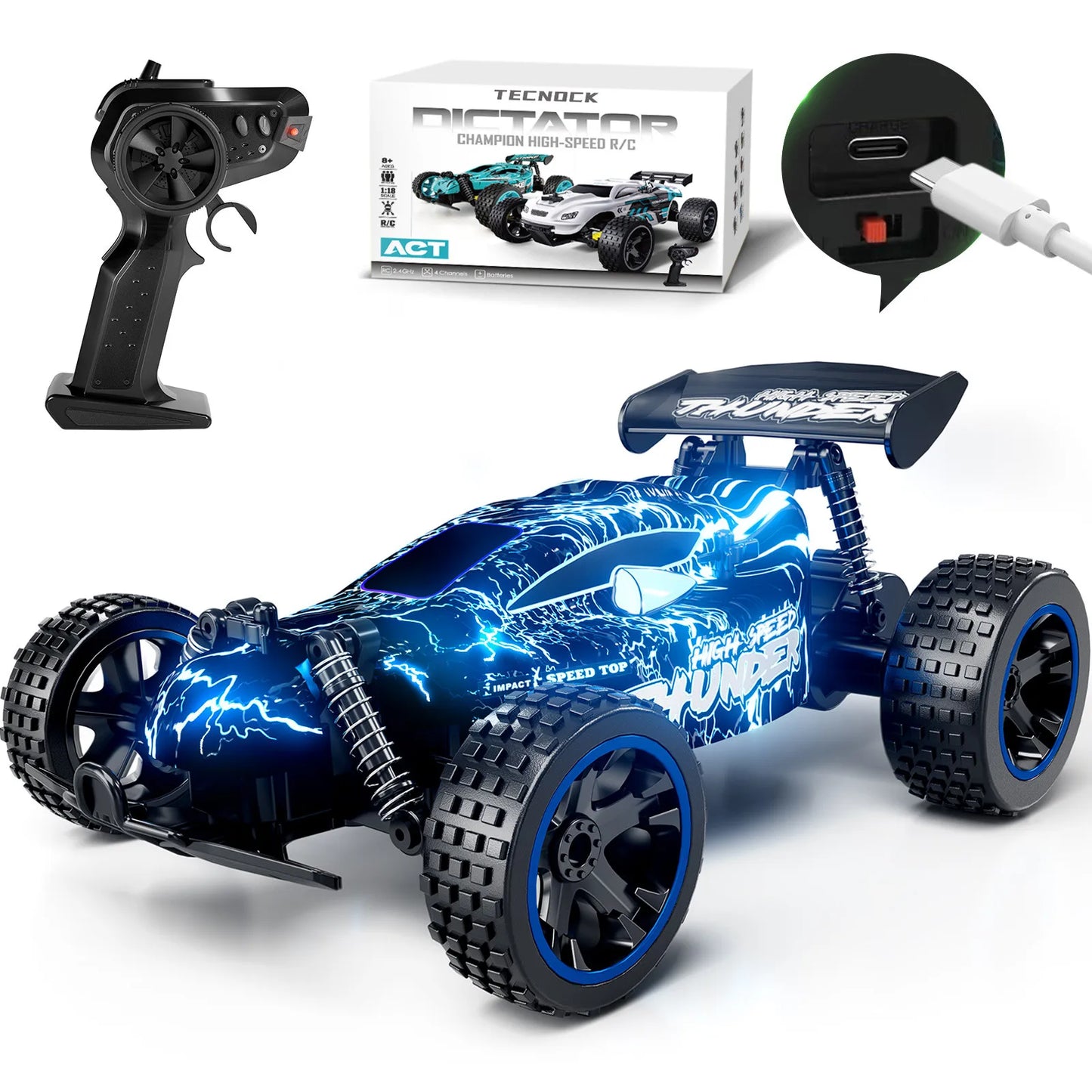 Sinovan RC Car High Speed Radio Controlled Drift Machine Toy