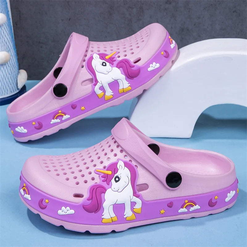Kids EVA Clogs Summer Beach Water Shoes for Girls