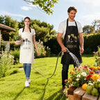New Waterproof Oilproof Apron Kitchen Household Cooking Baking Apron for Men Women Lightweight and Durable with Hand Wiping