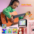 Kids Instant Camera Color Printing Camera 32GB 1080P Thermal Print Toys Camera Print Photo Video Games Music Children Gift