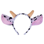 Cute Cartoon Animal Headgear Cosplay Anime Frog Monkey Tiger Masquerade Halloween Party Props Kawaii Cat Headband Birthday Gifts