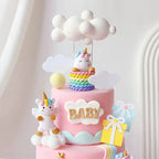 Rainbow Unicorn Cake Decoration Birthday Unicorn Gifts Children Kids Baby Shower Birthday Party Girl 16th 18th Cake Decorating