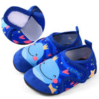2024 New Children Beach Shoes Water Socks Boys And Girls Home Shoes Baby Indoor Socks Cartoon Unicorn Kids Slippers