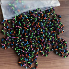 50/100Pcs Colorful Nylon Hair Bands for Children Scrunchie Hair Ties Rubber Band Kids Elastic Hair Leagues Girl Hair Accessories