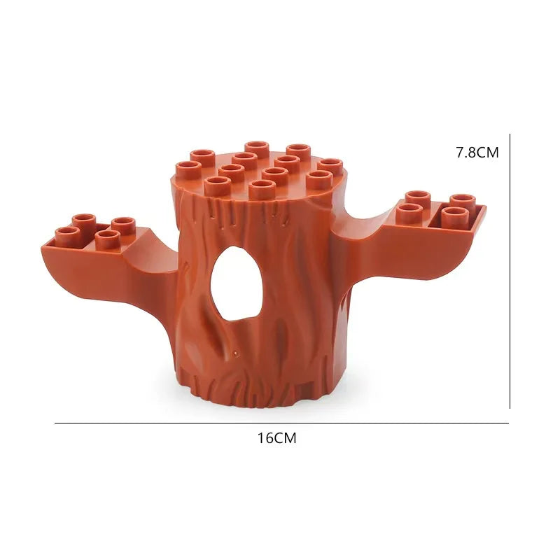 Forest Building Blocks Plant & Tree Accessories for Kids