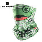 ROCKBROS Cycling Face Mask Sun Protection Hooded Scarfs Summter Breathable Bike Headband Motorcycle MTB Road Bicycle Headscarf