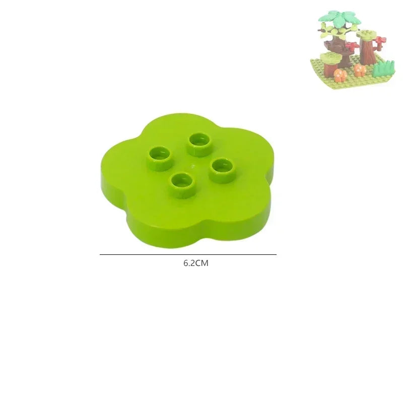 Forest Building Blocks Plant & Tree Accessories for Kids