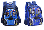 Waterproof Lightweight 3D Car Backpack Kindergarten Kid Preschool Backpack Young Children Boy Girl SchoolBag Primary Red Blue