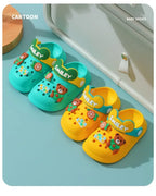 Baby Cartoon Summer Sandals Anti Slip Beach Shoes for Infants