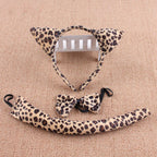 Anime Cute Animal Dress Cosplay Giraffe Frog Tiger Mouse Monkey Costumes Accessory Sweet Headwear Tail Bow Birthday Day Gifts
