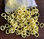 50/100Pcs Colorful Nylon Hair Bands for Children Scrunchie Hair Ties Rubber Band Kids Elastic Hair Leagues Girl Hair Accessories