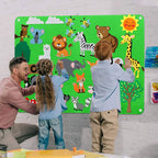 Farm Animals Felt Story Busy Board 4-in-1 Learning Activity Set