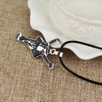 Artist Singer Michael Jackson BAD Necklace Rock Roll Everlasting Classic MJ Pendant Hot Charm Punk Jewelry Men Women Gift