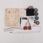 DIY RC Car Model Assemble Kit Mini Teaching Learning STEM Project Science Education Aid Experiment Toys for Kids Children Gifts