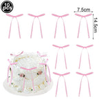 Pink Bow Cupcake Liners Coquette Bow Cupcake Wrappers Baking Cups for Baby Shower Wedding Bridal Showers Birthday Party Decors