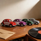 1/32 Scale Alloy Toy Car Mini Alloy Die-cast Beetle Car Model Retro veteran car  Simulation Model Toy For him