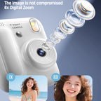Kids Instant Camera Color Printing Camera 32GB 1080P Thermal Print Toys Camera Print Photo Video Games Music Children Gift
