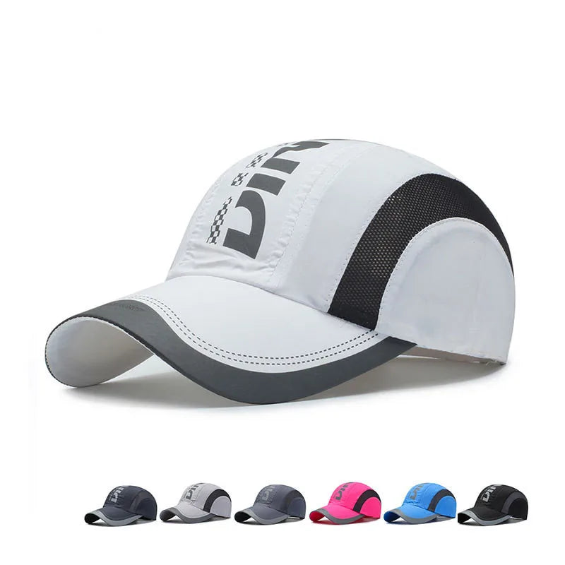 Lightweight, Quick-Drying & Stylish Visor Cap, Unisex Sun-Protective Breathable Baseball Cap for Outdoor Sports