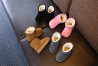 Fashion Children Casual Shoes Girls Boys Cotton Snow Boots Warm Kids Boots Boy Winter Cotton Shoes Sneakers ботинки мартин