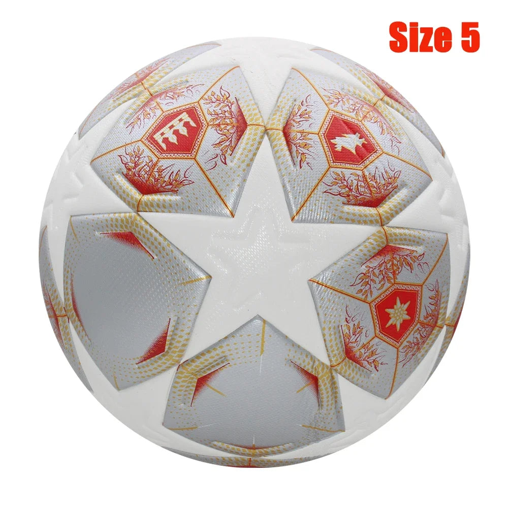 Standard Seamless Soccer Ball High Quality PU Material Size 4 5 Professional Outdoor Sports Match Training Football