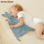 Muslin Baby Comfort Towel Cotton Comforter Blanket Soft Newborn Sleeping Dolls Kids Fashion Sleep Toy Soothe Appease Towel Bibs
